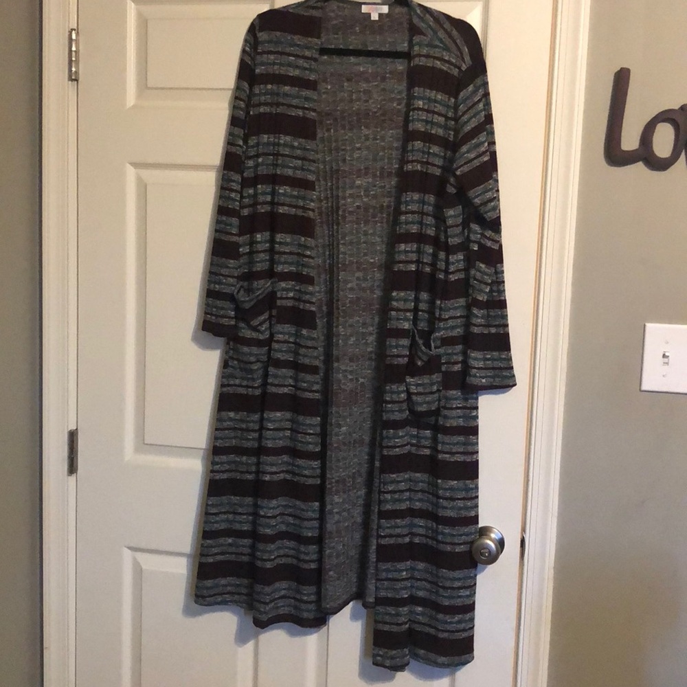 LuLaRoe Sarah Cardigan Large